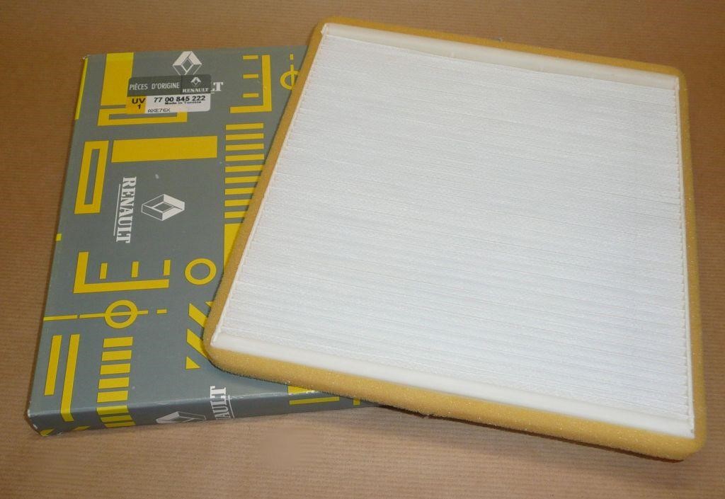 Renault 77 00 845 222 Filter, interior air 7700845222: Buy near me at 2407.PL in Poland at an Affordable price!