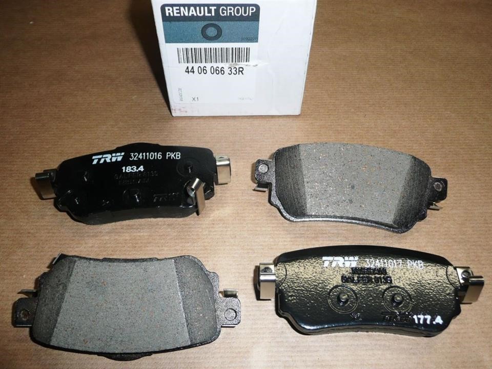 Renault 44 06 066 33R Тормозные колодки, комплект 440606633R: Купить в Польше - Отличная цена на 2407.PL!