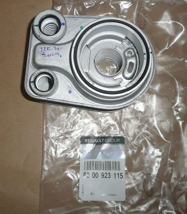 Renault 82 00 923 115 Oil cooler 8200923115: Buy near me in Poland at 2407.PL - Good price!