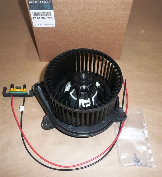 Renault 77 01 208 225 Fan assy - heater motor 7701208225: Buy near me in Poland at 2407.PL - Good price!
