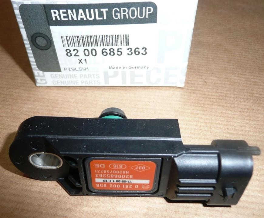 Renault 82 00 685 363 Датчик абсолютного давления 8200685363: Купить в Польше - Отличная цена на 2407.PL!