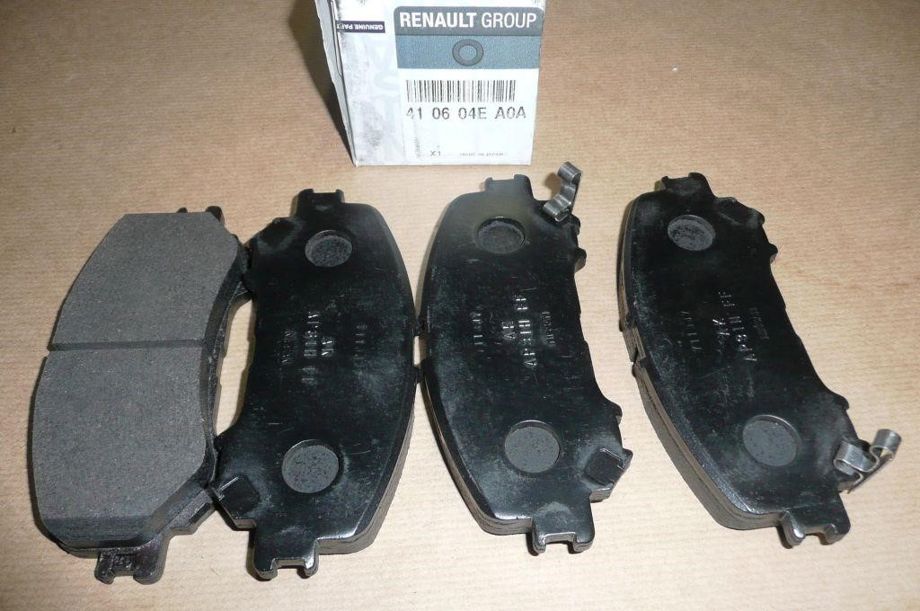 Renault 41 06 04E A0A Disc brake pad set 410604EA0A: Buy near me in Poland at 2407.PL - Good price!