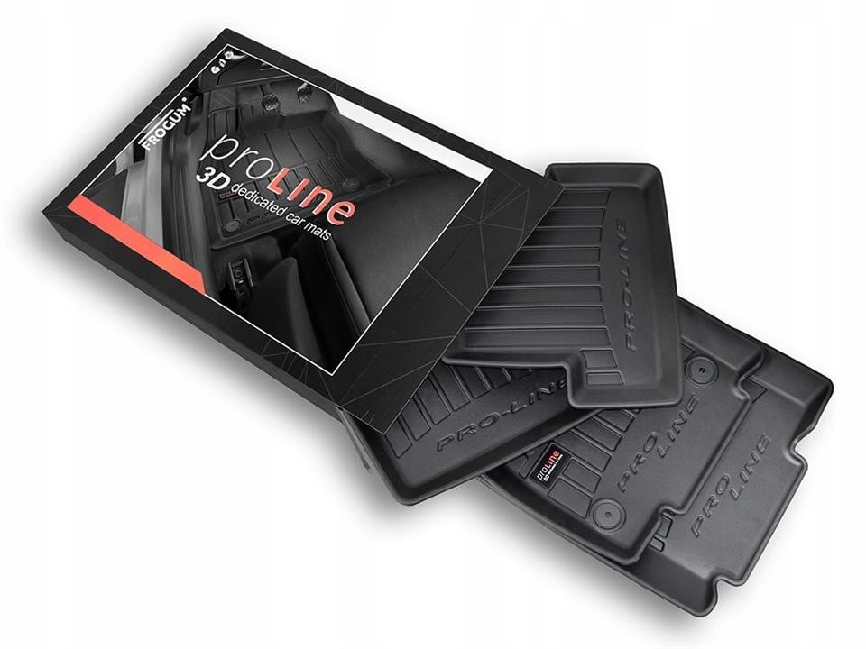 Коврики салона Frogum резиновые черные для Ford Mondeo (2007-2014),комплект Frogum 3D408449