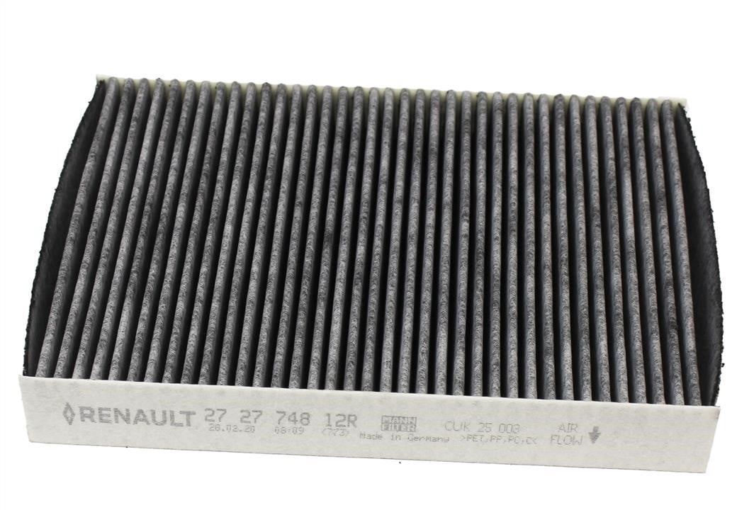 Renault 27 27 748 12R Activated Carbon Cabin Filter 272774812R: Buy near me in Poland at 2407.PL - Good price!