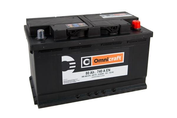 Omnicraft 2130446 Battery Omnicraft 12V 80AH 740A 2130446: Buy near me in Poland at 2407.PL - Good price!