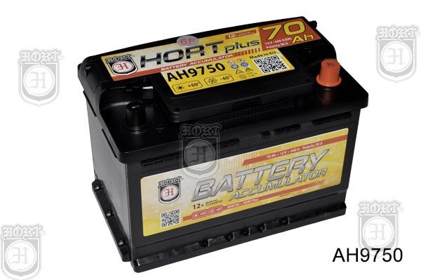 Hort AH9750 Battery Hort 12V 70AH 640A(EN) R+ AH9750: Buy near me in Poland at 2407.PL - Good price!