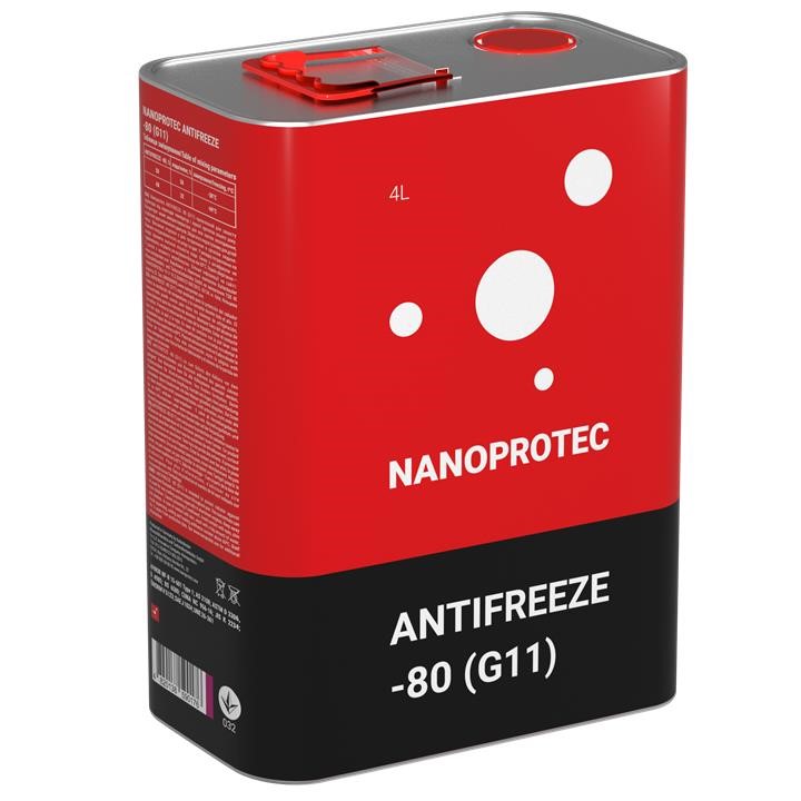 Nanoprotec NP 3202 504 Coolant concentrate G11 ANTIFREEZE -80 ° C, blue, 4 l NP3202504: Buy near me in Poland at 2407.PL - Good price!