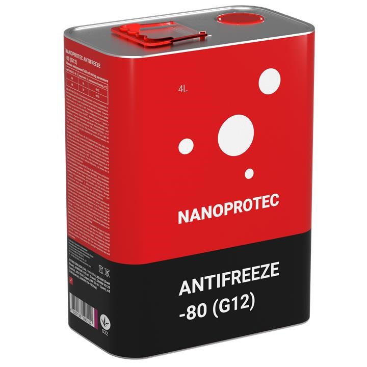 Nanoprotec NP 3201 504 Coolant concentrate G12 ANTIFREEZE -80 ° C, red, 4 l NP3201504: Buy near me in Poland at 2407.PL - Good price!