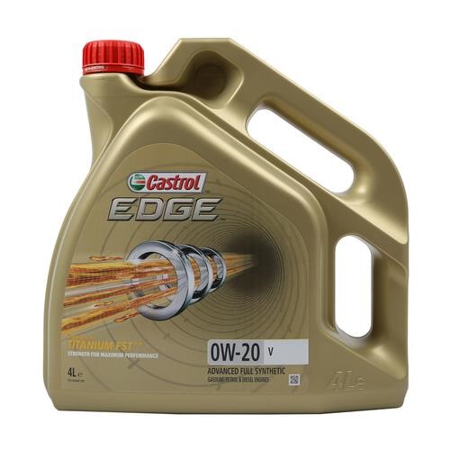 Olej silnikowy Castrol EDGE V 0W-20, 4L Castrol 15B78E