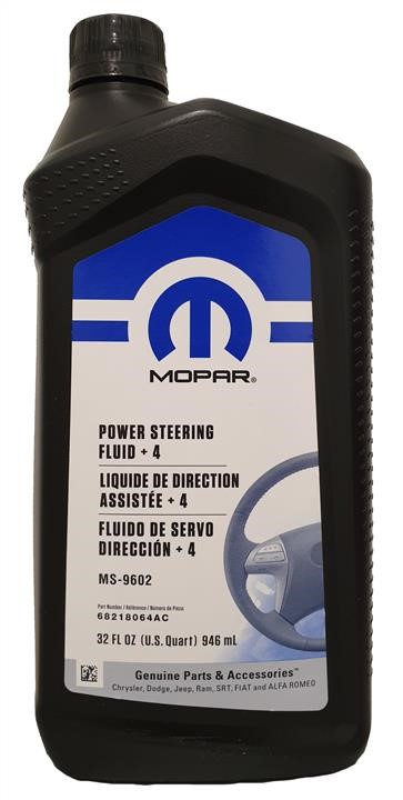 Chrysler&#x2F;Mopar Olej hydrauliczny Chrysler&#x2F;MoparPower Steering Fluid, 0,946 l (68218064AA) – cena 61 PLN