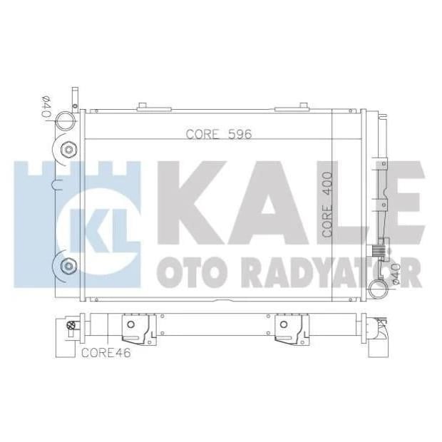 Kale Oto Radiator 370200 Chłodnica, układ chłodzenia silnika 370200: Dobra cena w Polsce na 2407.PL - Kup Teraz!