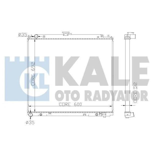 Kale Oto Radiator 370600 Kühler motorkühlung 370600: Kaufen Sie zu einem guten Preis in Polen bei 2407.PL!