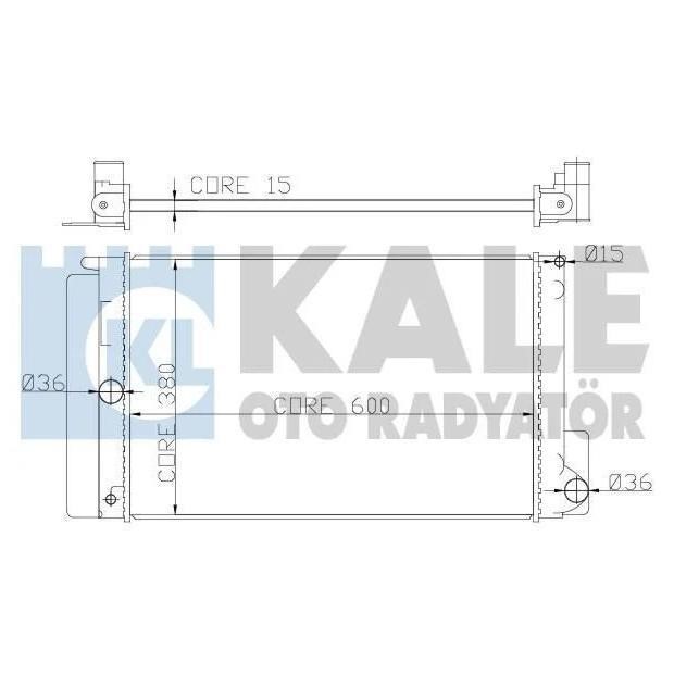 Kale Oto Radiator 372000 Chłodnica, układ chłodzenia silnika 372000: Dobra cena w Polsce na 2407.PL - Kup Teraz!