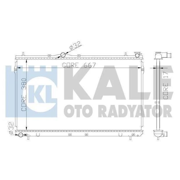 Kale Oto Radiator 372400 Chłodnica, układ chłodzenia silnika 372400: Dobra cena w Polsce na 2407.PL - Kup Teraz!