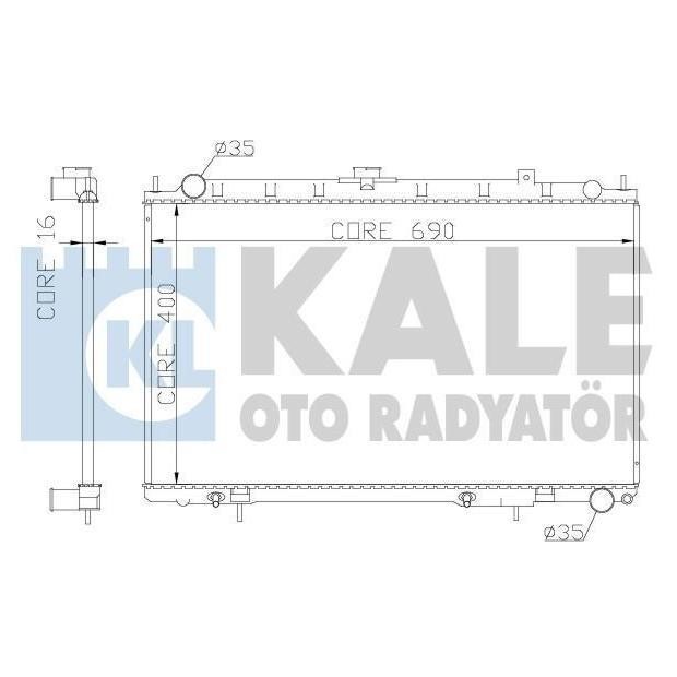 Kale Oto Radiator 342045 Chłodnica, układ chłodzenia silnika 342045: Dobra cena w Polsce na 2407.PL - Kup Teraz!