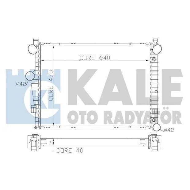 Kale Oto Radiator 360700 Chłodnica, układ chłodzenia silnika 360700: Dobra cena w Polsce na 2407.PL - Kup Teraz!