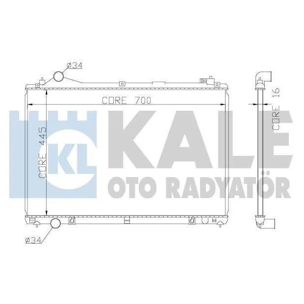 Kale Oto Radiator 362600 Chłodnica, układ chłodzenia silnika 362600: Dobra cena w Polsce na 2407.PL - Kup Teraz!