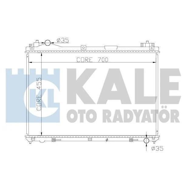 Kale Oto Radiator 365400 Chłodnica, układ chłodzenia silnika 365400: Dobra cena w Polsce na 2407.PL - Kup Teraz!