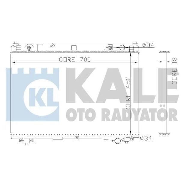Kale Oto Radiator 365500 Chłodnica, układ chłodzenia silnika 365500: Dobra cena w Polsce na 2407.PL - Kup Teraz!