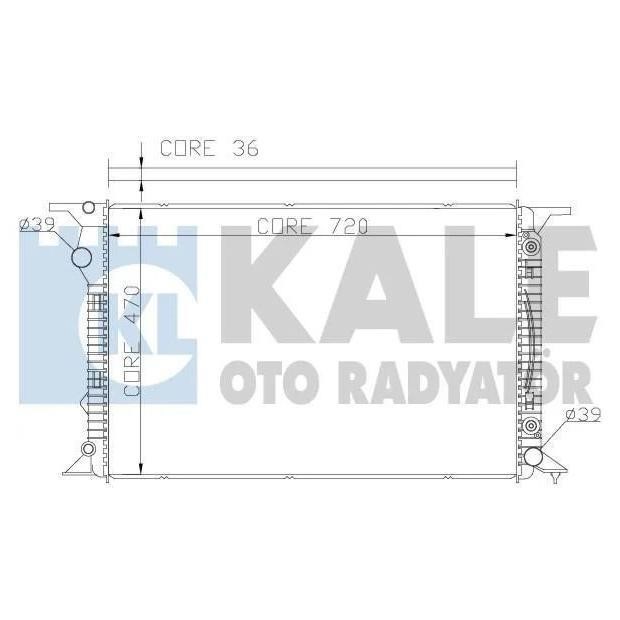 Kale Oto Radiator 367700 Kühler motorkühlung 367700: Kaufen Sie zu einem guten Preis in Polen bei 2407.PL!
