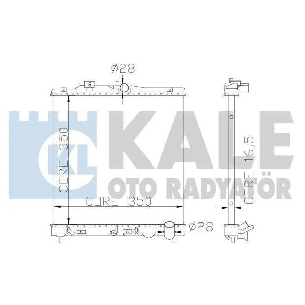 Kale Oto Radiator 368900 Chłodnica, układ chłodzenia silnika 368900: Dobra cena w Polsce na 2407.PL - Kup Teraz!