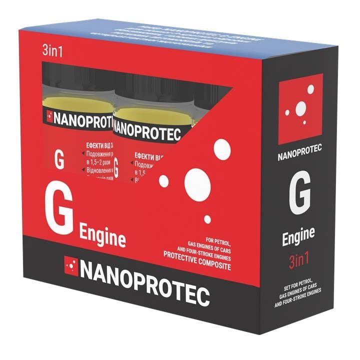 Nanoprotec ST 1100 003 Engine oil additive Set Nanoprotec G-engine 3 in 1 ST1100003: Buy near me in Poland at 2407.PL - Good price!