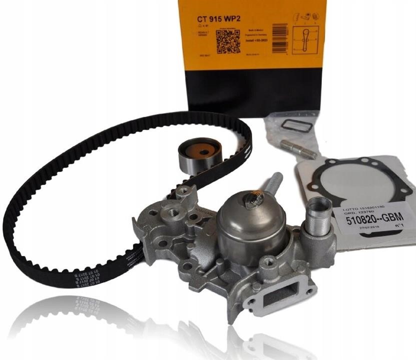 Contitech CT915WP2 TIMING BELT KIT WITH WATER PUMP CT915WP2: Buy near me in Poland at 2407.PL - Good price!