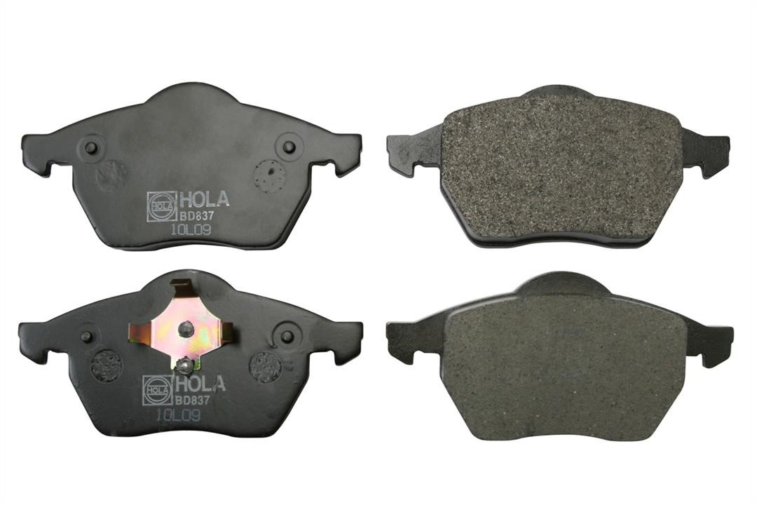 Hola BD837 Front disc brake pads, set BD837: Buy near me in Poland at 2407.PL - Good price!