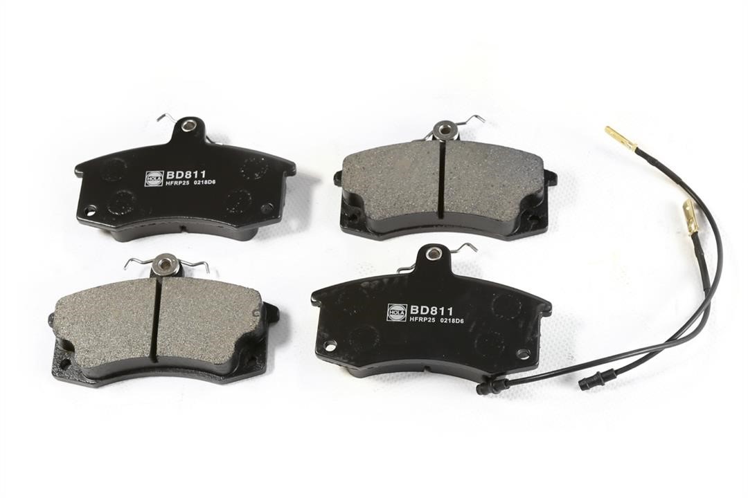 Hola BD811 Front disc brake pads, set BD811: Buy near me in Poland at 2407.PL - Good price!