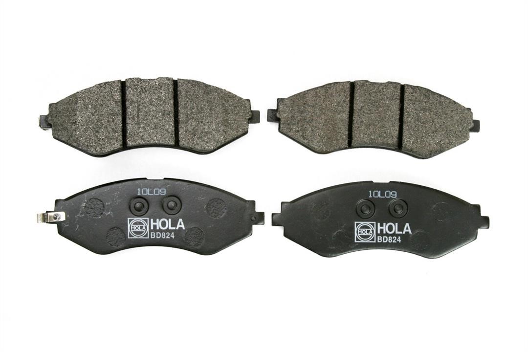 Hola BD824 Front disc brake pads, set BD824: Buy near me in Poland at 2407.PL - Good price!