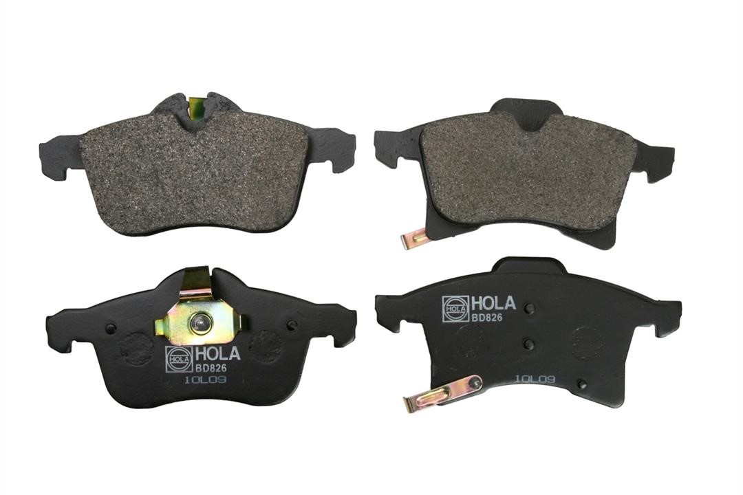Hola BD826 Front disc brake pads, set BD826: Buy near me in Poland at 2407.PL - Good price!