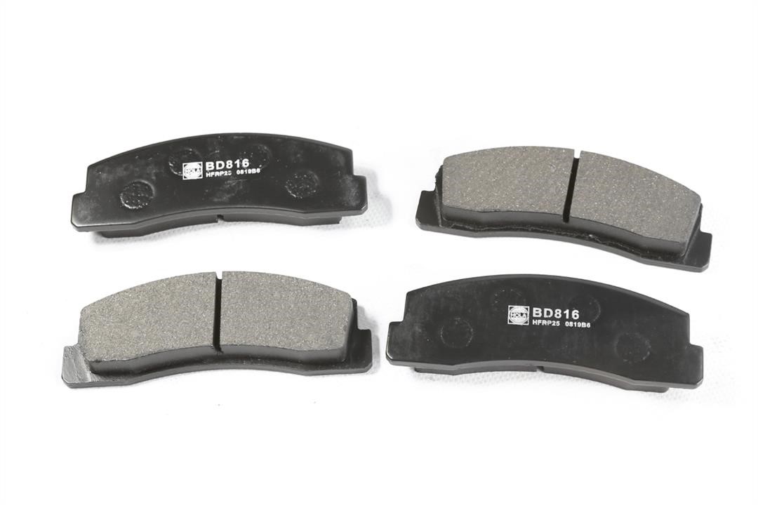 Hola BD816 Front disc brake pads, set BD816: Buy near me at 2407.PL in Poland at an Affordable price!