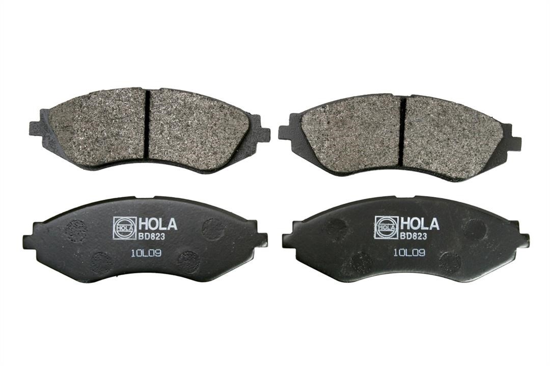 Hola BD823 Front disc brake pads, set BD823: Buy near me in Poland at 2407.PL - Good price!