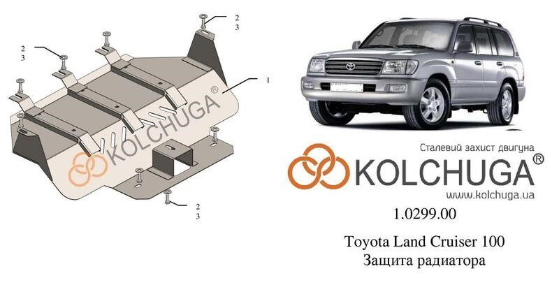 Kolchuga 1.0299.00 Ochrona chłodnica samochodowa Kolchuga standard dla Lexus LX 470 (1997-2007) 1029900: Dobra cena w Polsce na 2407.PL - Kup Teraz!