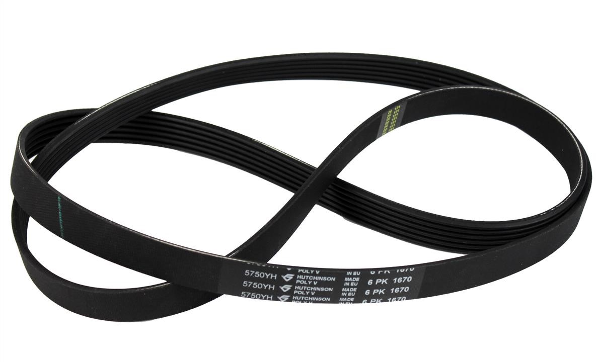 Citroen/Peugeot 5750 YH V-Ribbed Belt 5750YH: Buy near me at 2407.PL in Poland at an Affordable price!
