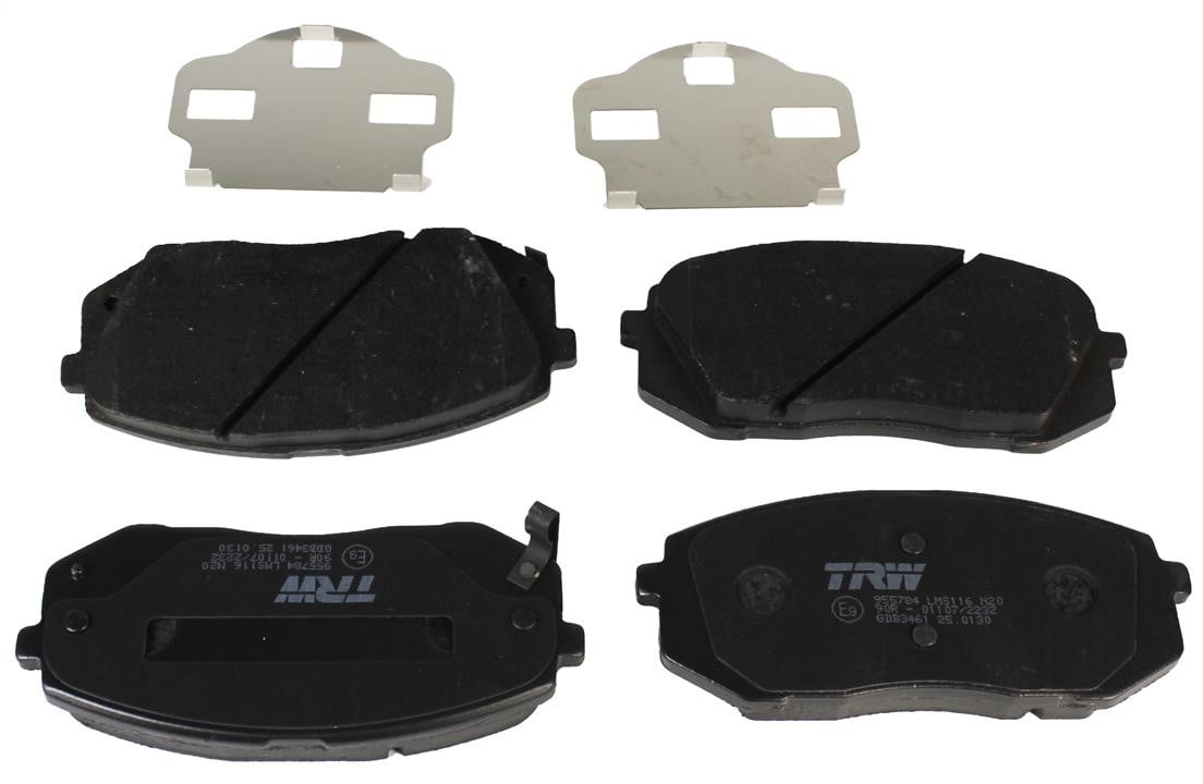 TRW GDB3461 TRW COTEC disc brake pads, set GDB3461: Buy near me in Poland at 2407.PL - Good price!
