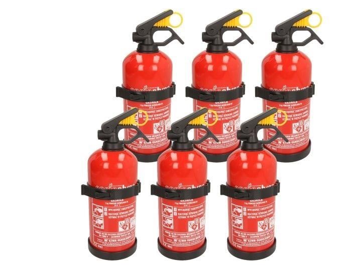 Ogniochron GP1Z BC 1KG/W 6 Powder fire extinguisher, 1 kg, set of 6 pcs. GP1ZBC1KGW6: Buy near me in Poland at 2407.PL - Good price!