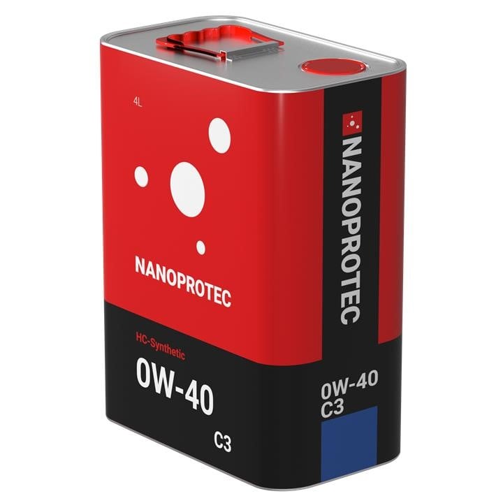 Nanoprotec NP 2222 504 Моторное масло Nanoprotec HC-Synthetic 0W-40, 4л NP2222504: Отличная цена - Купить в Польше на 2407.PL!