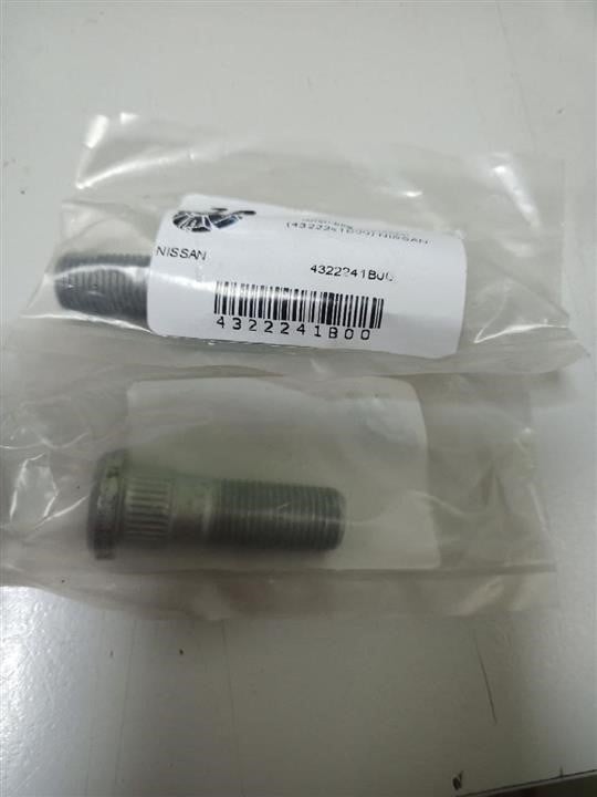 Nissan 43222-41B00 Wheel Stud 4322241B00: Buy near me at 2407.PL in Poland at an Affordable price!