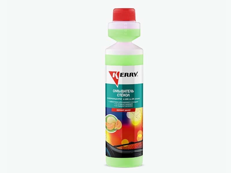 Kerry KR-333 Summer windshield washer fluid, concentrate, 1:100, Melon, 0,27l KR333: Buy near me in Poland at 2407.PL - Good price!