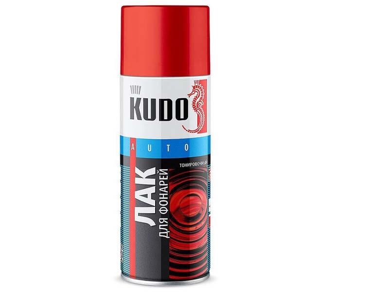 Kudo KU-9022 Varnish for tinting lamps, red KU9022: Buy near me in Poland at 2407.PL - Good price!