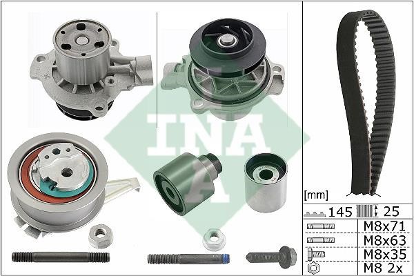 INA 530 0699 31 TIMING BELT KIT WITH WATER PUMP 530069931: Buy near me in Poland at 2407.PL - Good price!