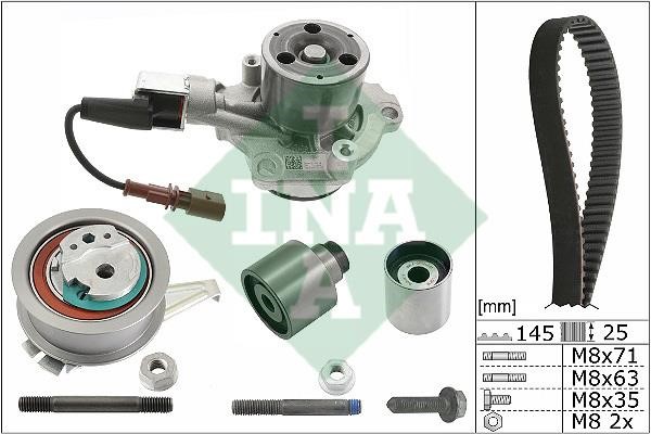 INA 530 0699 30 TIMING BELT KIT WITH WATER PUMP 530069930: Buy near me in Poland at 2407.PL - Good price!