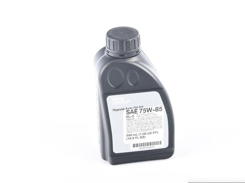 BMW 83 22 2 413 511 Transmission oil BMW Hypoid Axle Oil G2 75W-85, 0,5L 83222413511: Buy near me in Poland at 2407.PL - Good price!