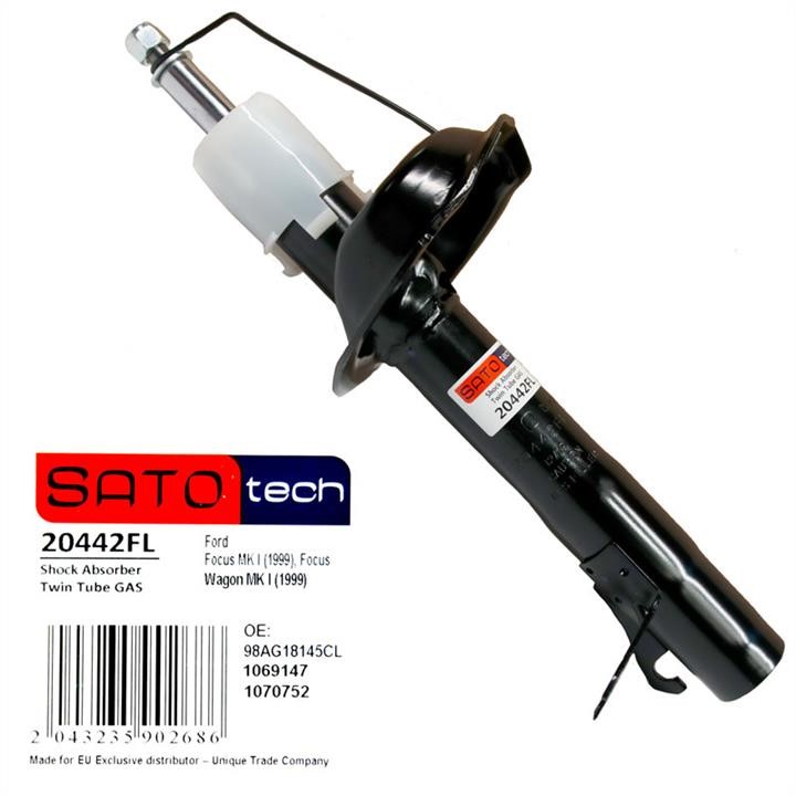 SATO tech 20442FL Front Left Gas Oil Suspension Shock Absorber 20442FL: Buy near me in Poland at 2407.PL - Good price!