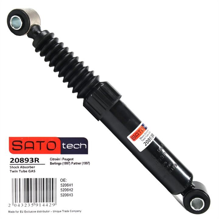 SATO tech 20893R Rear oil and gas suspension shock absorber 20893R: Buy near me in Poland at 2407.PL - Good price!