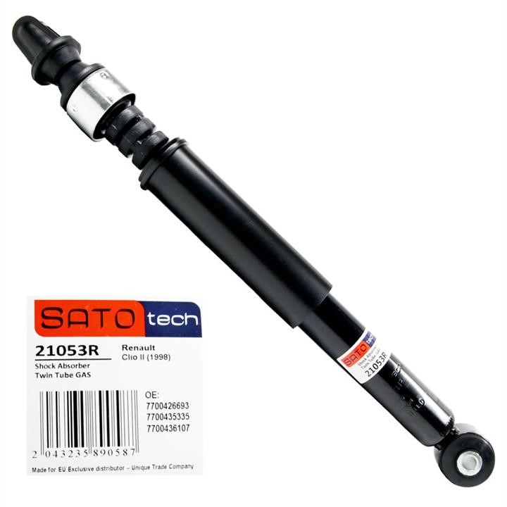 SATO tech 21053R Rear oil and gas suspension shock absorber 21053R: Buy near me in Poland at 2407.PL - Good price!