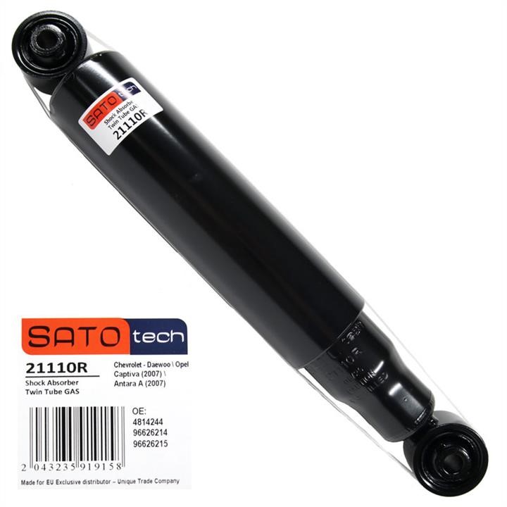 SATO tech 21110R Rear oil and gas suspension shock absorber 21110R: Buy near me in Poland at 2407.PL - Good price!