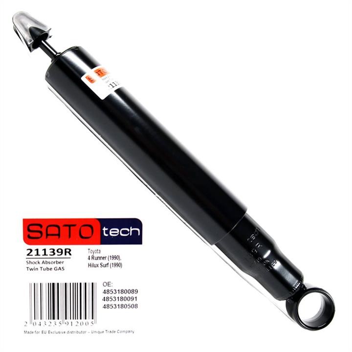 SATO tech 21139R Rear oil and gas suspension shock absorber 21139R: Buy near me at 2407.PL in Poland at an Affordable price!