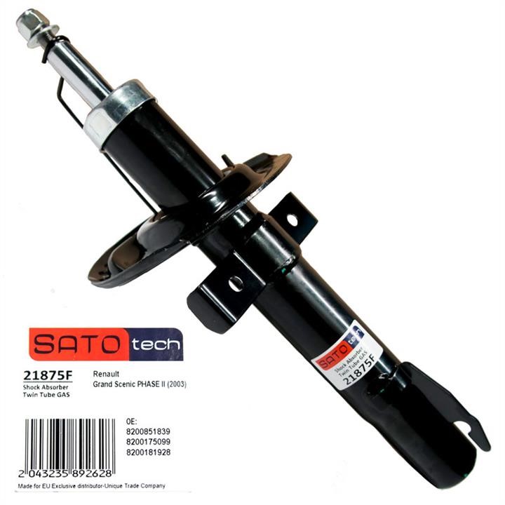 SATO tech 21875F Амортизатор подвески передний газомасляный 21875F: Отличная цена - Купить в Польше на 2407.PL!